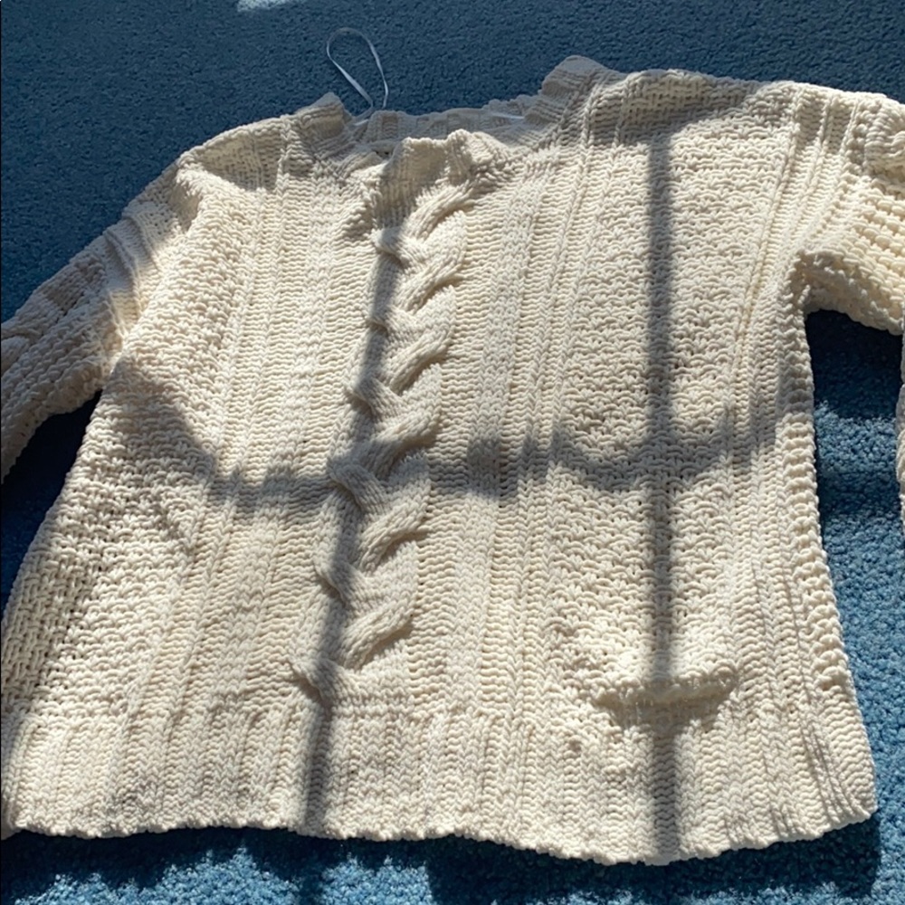 off white sweater
